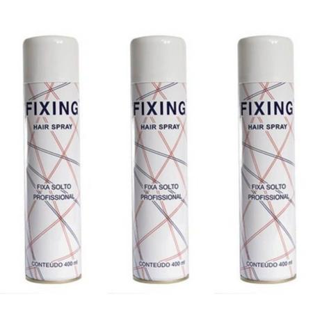 Agima Fixing Fix Solto Hair Spray Normal 400ml (Kit C/03) Menor preço em Agima Fixing Fix Solto Hair Spray Normal 400ml (Kit C/03)