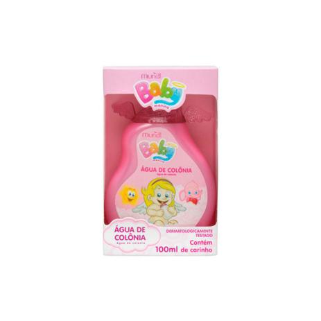 Água de Colônia Baby Rosa 100ml - Muriel Menor preço em Água de Colônia Baby Rosa 100ml - Muriel