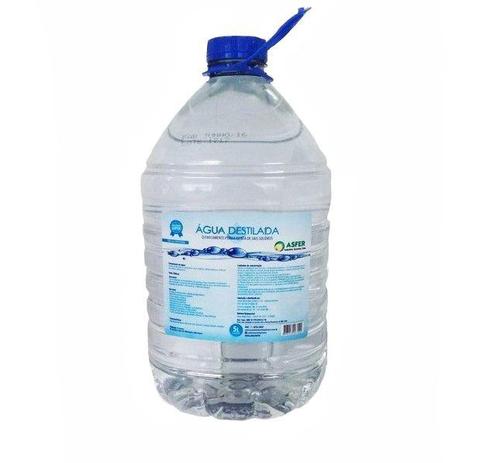 Água destilada 5 litros - asfer é boa?