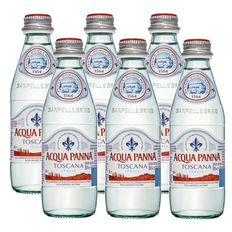 Água Mineral Acqua Panna Toscana Sem Gás 250ml 06 Unidades Menor preço em Água Mineral Acqua Panna Toscana Sem Gás 250ml 06 Unidades
