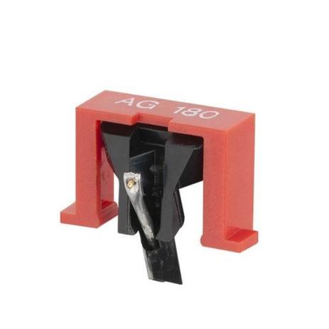 Agulha Ag-180 Diamante Cônica Toca Disco Leson - Vermelha Menor preço em Agulha Ag-180 Diamante Cônica Toca Disco Leson - Vermelha