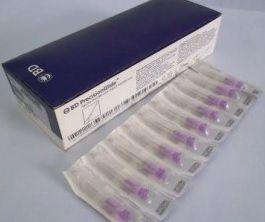 Agulha Hipodérmica Descartável 0,55x20 - C/100 - Bd Menor preço em Agulha Hipodérmica Descartável 0,55x20 - C/100 - Bd