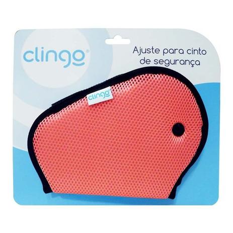 Ajuste para Cinto de Segurança - Rosa - Clingo Menor preço em Ajuste para Cinto de Segurança - Rosa - Clingo