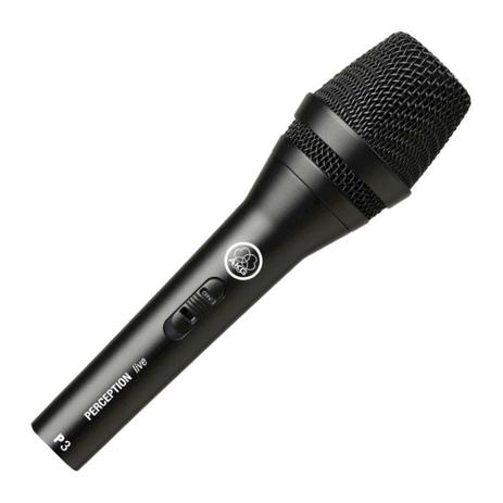 AKG P3S Microfone Para Instrumento e Vocal Perception P-3S Menor preço em AKG P3S Microfone Para Instrumento e Vocal Perception P-3S