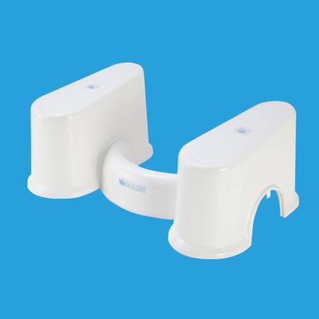 Akokorô branco - banquinho de cócoras, banco de banheiro, apoio para os pés no vaso sanitário - AKOKORO Menor preço em Akokorô branco - banquinho de cócoras, banco de banheiro, apoio para os pés no vaso sanitário - AKOKORO