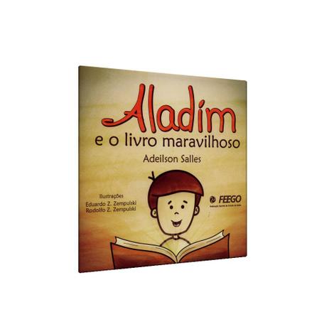 Aladim e o Livro Maravilhoso - Feego Menor preço em Aladim e o Livro Maravilhoso - Feego