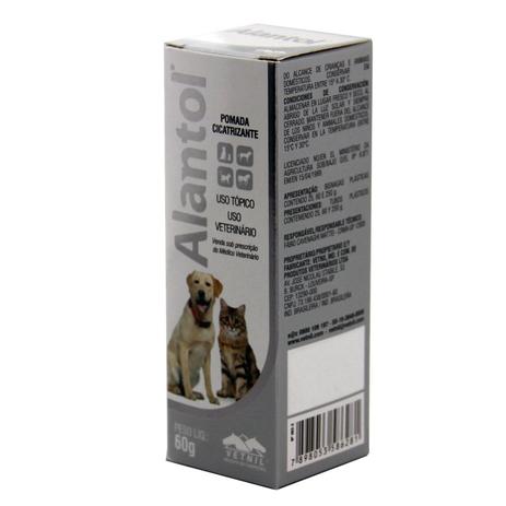 Alantol Pomada Cicatrizante 60g - Vetnil é ruim? Alantol Pomada Cicatrizante 60g - Vetnil é boa?