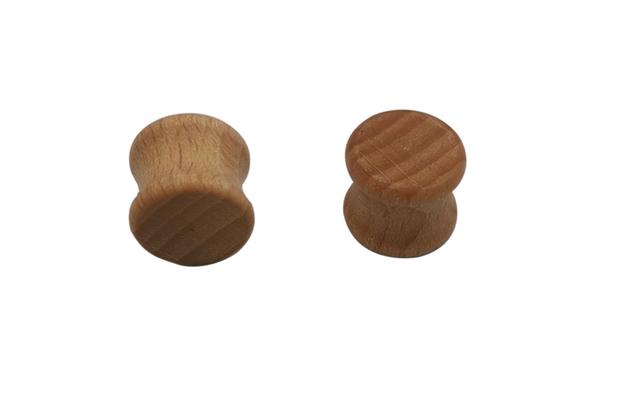 Alargador Madeira plug fechado 10mm a 20mm 1 Par - sem é boa?