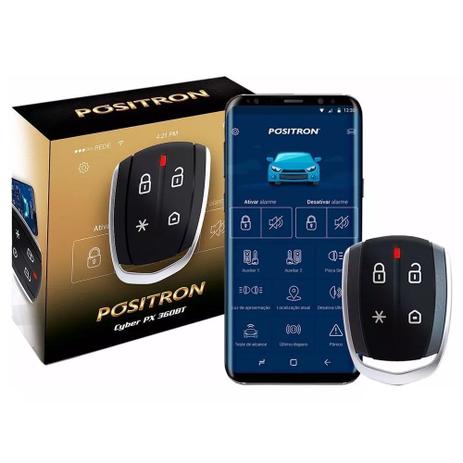 Alarme auto px360 bluetooth - POSITRON Menor preço em Alarme auto px360 bluetooth - POSITRON