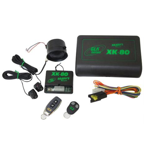 Alarme automotivo com 2 controles Brabus - Glk eletrônica Menor preço em Alarme automotivo com 2 controles Brabus - Glk eletrônica
