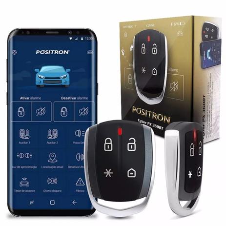 Alarme Automotivo Pósitron Px360bt Função Bluetooth Carro - Positron Menor preço em Alarme Automotivo Pósitron Px360bt Função Bluetooth Carro - Positron