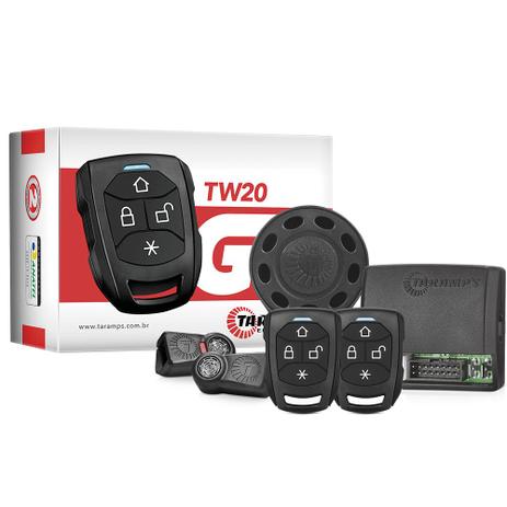 Alarme Automotivo Taramps Tw20 G3 2 Controles Tr2 Menor preço em Alarme Automotivo Taramps Tw20 G3 2 Controles Tr2