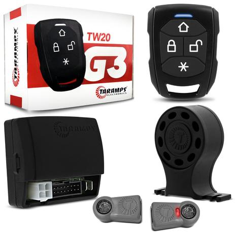 Alarme Automotivo Taramps TW20 G3 Universal Anti Assalto Botão Secreto Manobrista Controle Remoto Menor preço em Alarme Automotivo Taramps TW20 G3 Universal Anti Assalto Botão Secreto Manobrista Controle Remoto