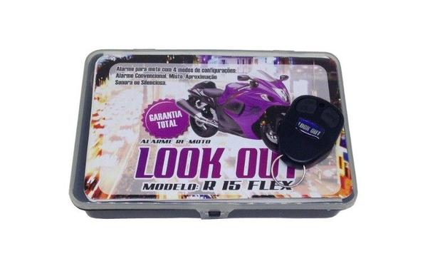 Alarme Moto Sensor Presença Universal R15 Plus Look-out - Lookout Menor preço em Alarme Moto Sensor Presença Universal R15 Plus Look-out - Lookout