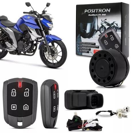 Alarme P/ Moto Yamaha Positron Duoblock Fx 350 G8 Dedicado Nova Fazer 2018 Menor preço em Alarme P/ Moto Yamaha Positron Duoblock Fx 350 G8 Dedicado Nova Fazer 2018