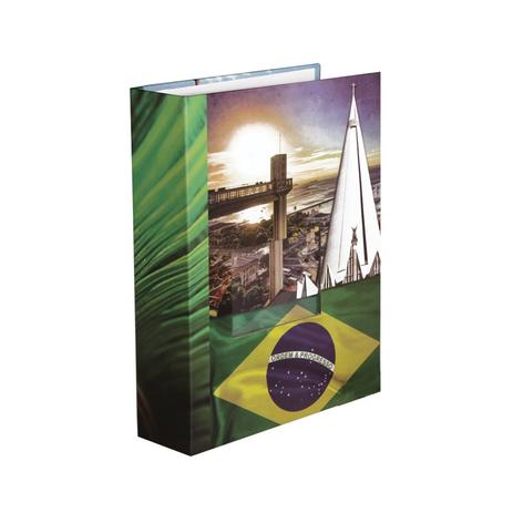 Álbum de Viagem - 100 fotos - 15x21 - Capa Dura - Janela personalizável - Yes é boa?
