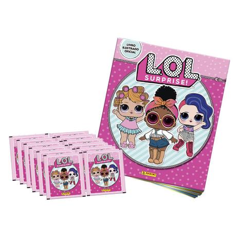 Álbum e 12 Pacotes de Figurinhas - LOL Surprise - Panini Menor preço em Álbum e 12 Pacotes de Figurinhas - LOL Surprise - Panini