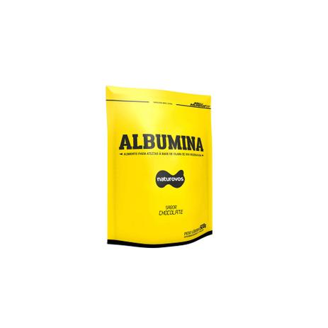 Albumina (500g) - Naturovos Sabor:Chocolate Menor preço em Albumina (500g) - Naturovos Sabor:Chocolate