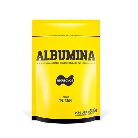 Albumina Naturovos 500g Menor preço em Albumina Naturovos 500g
