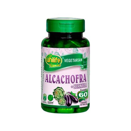 Alcachofra Com Berinjela 60 Cápsulas 400mg Unilife - Unilife vitamins Menor preço em Alcachofra Com Berinjela 60 Cápsulas 400mg Unilife - Unilife vitamins