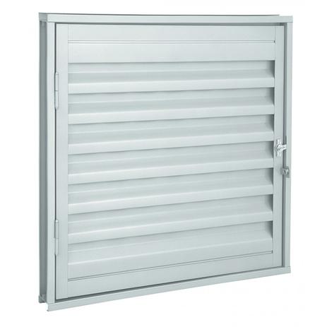 Alçapão Veneziana Ventilada Aço Sasazaki 1 Folha 80cmx60cmx5cm Branco Menor preço em Alçapão Veneziana Ventilada Aço Sasazaki 1 Folha 80cmx60cmx5cm Branco