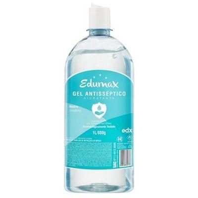 Alcool em Gel Antisseptico para Maos 70% 1L 1 UN Edumax Menor preço em Alcool em Gel Antisseptico para Maos 70% 1L 1 UN Edumax