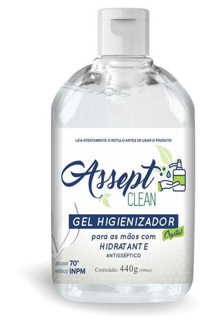 Álcool em Gel Higienizador 500ml - Assept Clean - TROPICAL AROMAS Menor preço em Álcool em Gel Higienizador 500ml - Assept Clean - TROPICAL AROMAS
