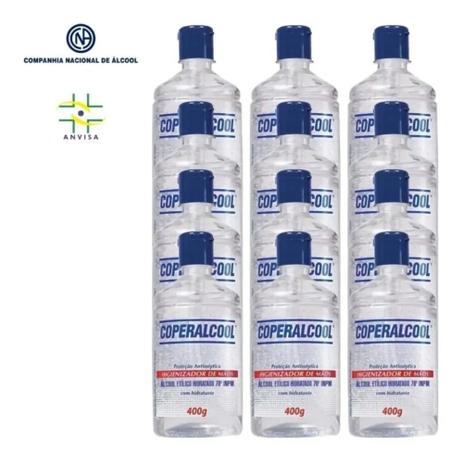 álcool etílico hidratada 70 INPM com hidratante cx com 12 unidades coperalcool - Circulo Menor preço em álcool etílico hidratada 70 INPM com hidratante cx com 12 unidades coperalcool - Circulo