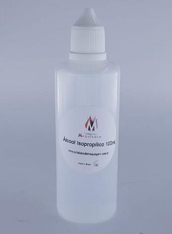 Álcool isopropílico 100 ml - Produtos de maquiagem é boa?