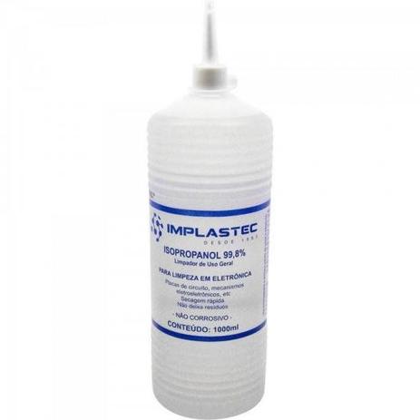 Alcool Isopropilico 1000ML Isopropanol Transparente Implastec é boa?