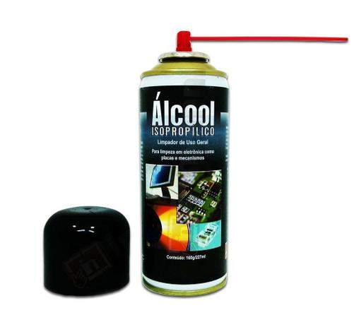 Álcool Isopropílico Aerossol 227ml Implastec Menor preço em Álcool Isopropílico Aerossol 227ml Implastec