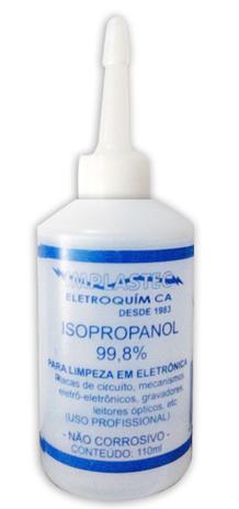 Alcool Isopropilico (Isopropanol) 110ml - Implastec Menor preço em Alcool Isopropilico (Isopropanol) 110ml - Implastec