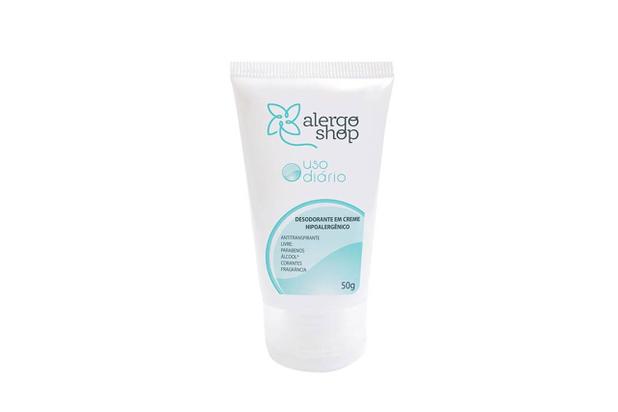 Alergoshop Desodorante Em Creme Uso Diário 50g Menor preço em Alergoshop Desodorante Em Creme Uso Diário 50g