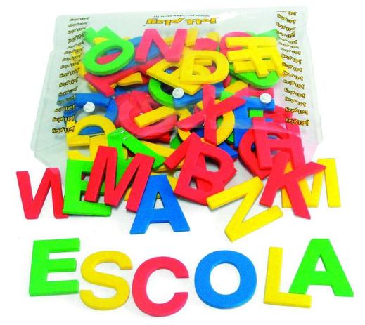 Alfabeto Móvel Em E.V.A. 72 Letras 5cm De Altura - Jottplay Menor preço em Alfabeto Móvel Em E.V.A. 72 Letras 5cm De Altura - Jottplay