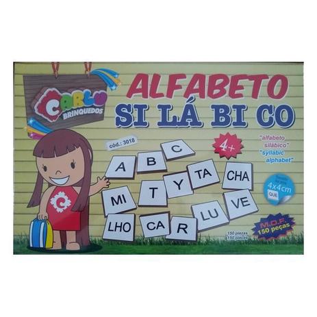 Alfabeto silábico de madeira Clearance