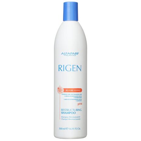 Alfaparf Rigen Restore System Ultra Restructuring - Shampoo 500ml Menor preço em Alfaparf Rigen Restore System Ultra Restructuring - Shampoo 500ml