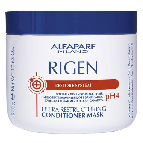 Alfaparf Rigen Ultra Restructuring Conditioner Mask pH4 - Máscara Capilar Menor preço em Alfaparf Rigen Ultra Restructuring Conditioner Mask pH4 - Máscara Capilar
