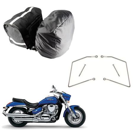 Alforge Nylon C/capa + Afastador Suzuki Boulevard M 800 - Chapam Menor preço em Alforge Nylon C/capa + Afastador Suzuki Boulevard M 800 - Chapam