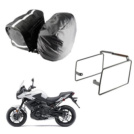 Alforge Nylon C/capa + Afastador Versys 650 até 2014 - Ja alforges Menor preço em Alforge Nylon C/capa + Afastador Versys 650 até 2014 - Ja alforges