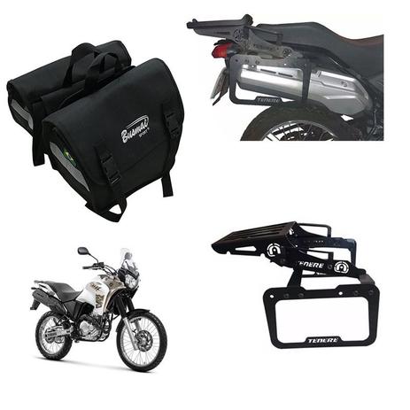 Alforge Universal + Bagageiro Afastador Tenere 250 Até 2015 - Ação Menor preço em Alforge Universal + Bagageiro Afastador Tenere 250 Até 2015 - Ação