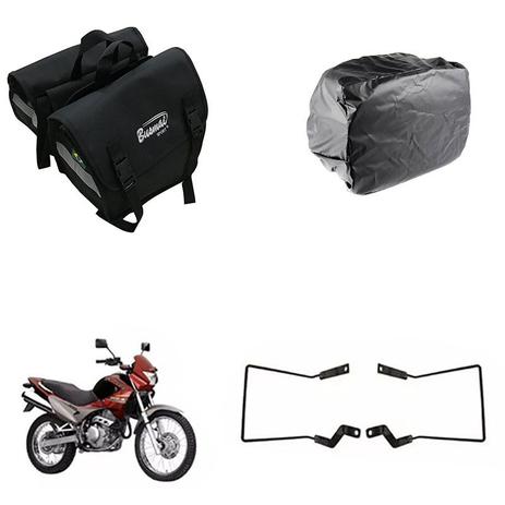 Alforge Universal C/ Capa + Afastador Nx 400 Falcon Até 2008 - Busmai sport Menor preço em Alforge Universal C/ Capa + Afastador Nx 400 Falcon Até 2008 - Busmai sport
