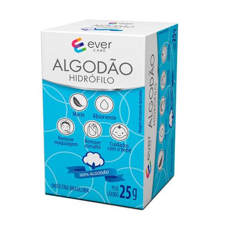 Algodão Hidrófilo Ever Care 25g é ruim? Algodão Hidrófilo Ever Care 25g é boa?