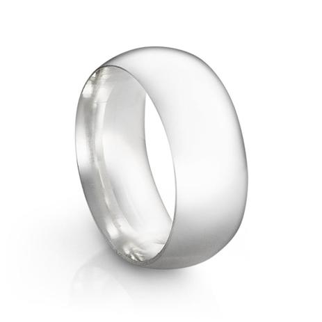 Aliança de Namoro em Prata Silver Bold G - Prata fina Menor preço em Aliança de Namoro em Prata Silver Bold G - Prata fina