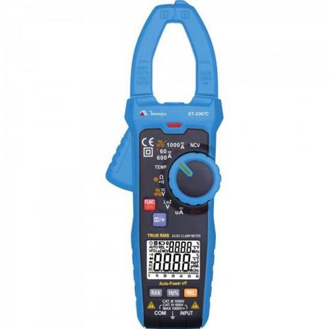 Alicate Amperimetro Digital ET3367C Azul MINIPA - 182 Menor preço em Alicate Amperimetro Digital ET3367C Azul MINIPA - 182