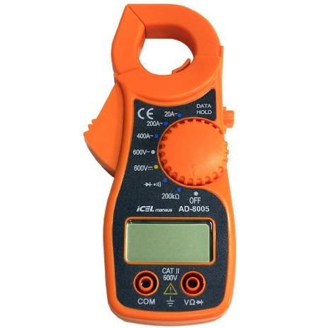 Alicate Amperimetro Digital ICEL AD-8005 DC/AC 600V com Data HOLD Menor preço em Alicate Amperimetro Digital ICEL AD-8005 DC/AC 600V com Data HOLD