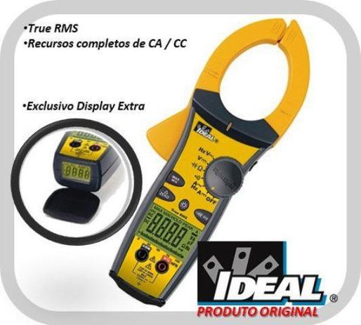 Alicate Amperímetro True RMS TightSight 660 ACA Cat IV 61-764 - Ideal Industries * Menor preço em Alicate Amperímetro True RMS TightSight 660 ACA Cat IV 61-764 - Ideal Industries *