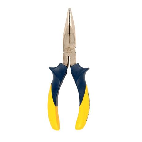 Alicate bico 1/2 c brasfort niquelado 6”8792 Menor preço em Alicate bico 1/2 c brasfort niquelado 6”8792