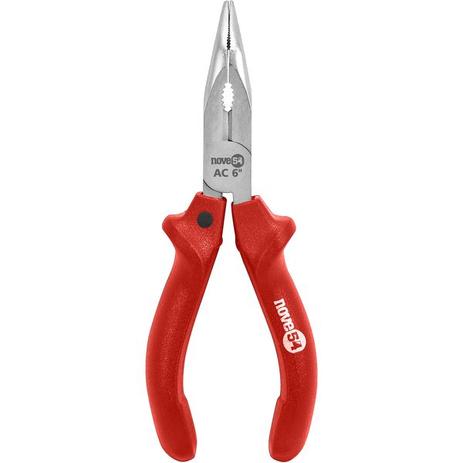 Alicate bico meia cana curvo 6” aço carbomo - Nove54 Menor preço em Alicate bico meia cana curvo 6” aço carbomo - Nove54