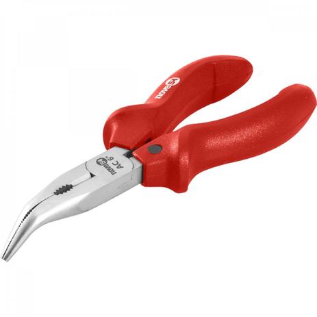 Alicate bico meia-cana curvo 6” em aço carbono Nove54 Menor preço em Alicate bico meia-cana curvo 6” em aço carbono Nove54