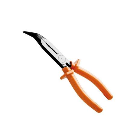 Alicate Bico Meia Cana Curvo 8” Isolado 44004/180 - Tramontina Menor preço em Alicate Bico Meia Cana Curvo 8” Isolado 44004/180 - Tramontina